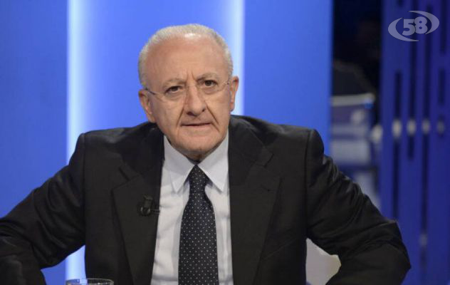 De Luca: ''Basta caos. Vietati Astrazeneca e Johnson sotto i 60 anni''