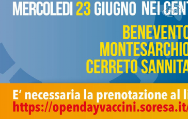 Vaccinazioni, open day Pfizer e Johnson e Johnson: ecco dove