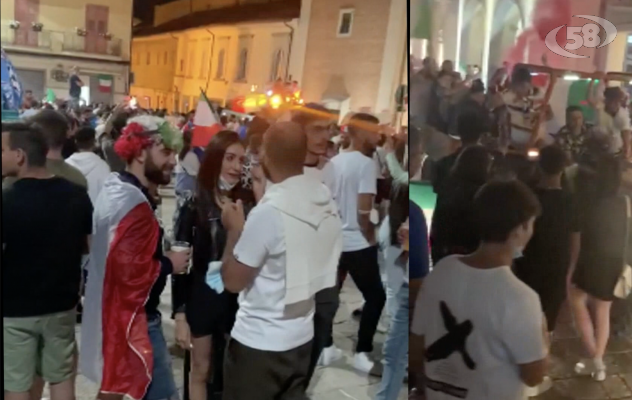 Notte magica, Irpinia in festa per gli azzurri /VIDEO