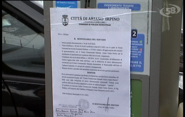 Ariano, la questione parchimetri al vaglio dell'amministrazione. La gestione potrebbe passare all'Amu
