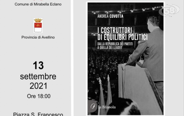 A Mirabella il libro di Andrea Covotta su Aldo Moro e i costruttori della Repubblica