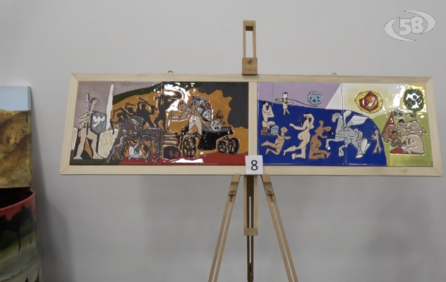 Arte per beneficenza, raccolta fondi per i bambini afghani ospitati a Montoro e Sant'Angelo /VIDEO