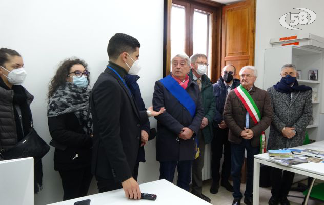 Gesualdo, taglio del nastro per l’info-point di Sistema Irpinia 