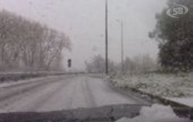 Infoviabilità: neve e ghiaccio su alcune Provinciali. Si raccomanda prudenza