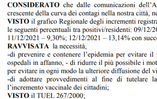 Aumento dei contagi, Mastella chiude le scuole di ogni ordine e grado