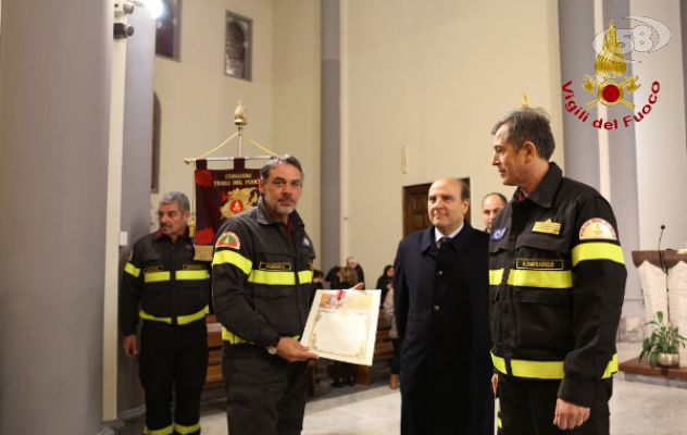 Avellino: i Vigili del Fuoco festeggiano Santo Barbara, la loro protettrice