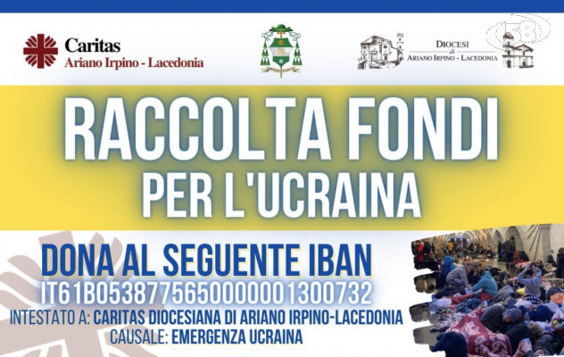 Raccolta fondi per l'Ucraina, l'impegno della Diocesi di Ariano