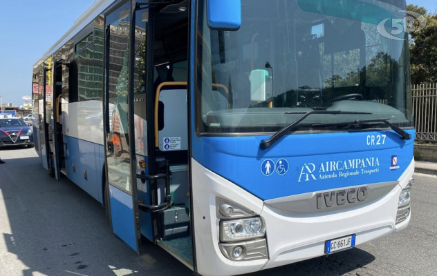 Pugno al controllore, poi sfonda il vetro del bus con una spranga