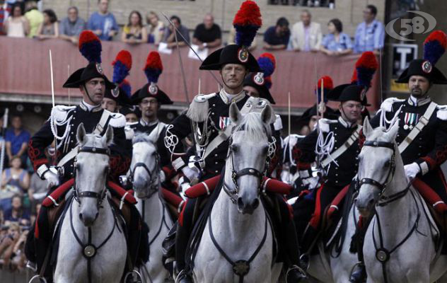 Anniversario dell'Arma dei Carabinieri, cerimonia in piazza Roma 