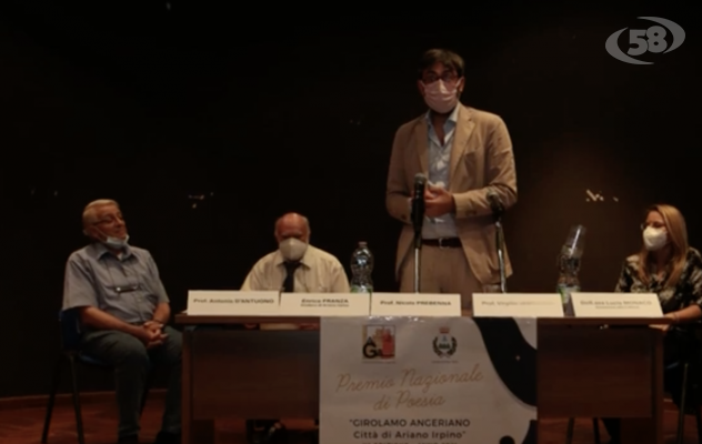 Torna il Premio Nazionale di Poesia “Girolamo Angeriano – Città di Ariano Irpino” /VIDEO