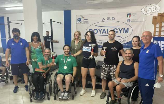 Para Powerlifting a Montecalvo, in pedana atleti provenienti da tutta la Campania