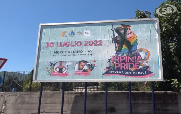 Irpinia Pride, imbrattato il manifesto. D'Alessio: "Gesto di un ignorante"