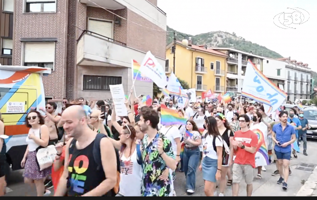 Irpinia Pride, a Mercogliano la marcia per i diritti e contro ogni discriminazione /VIDEO