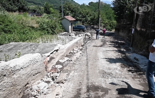 Monteforte col fiato sospeso, sopralluogo nelle zone a rischio