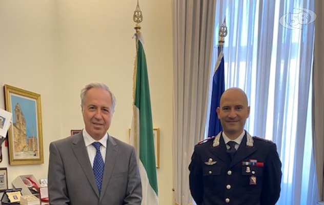 Arma dei Carabinieri, si insedia il nuovo comandante provinciale Calandro