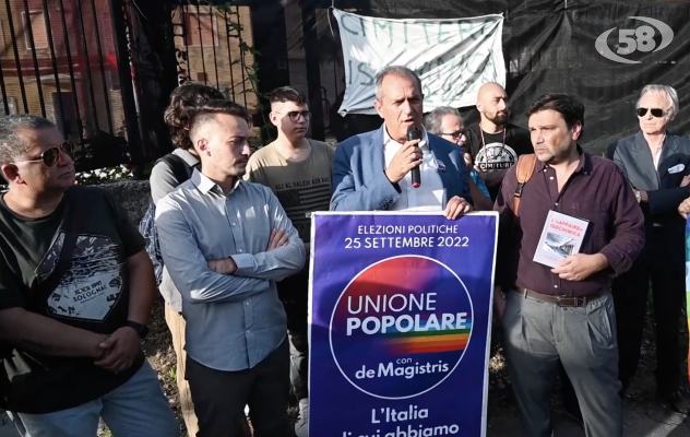 De Magistris lancia Unione Popolare e attacca De Luca /VIDEO