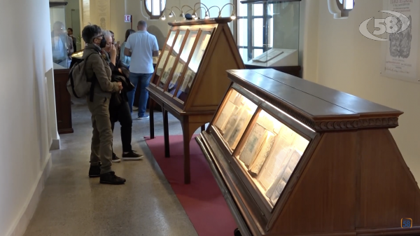 ''Ex libris'', in mostra i tesori della biblioteca di Montevergine /VIDEO