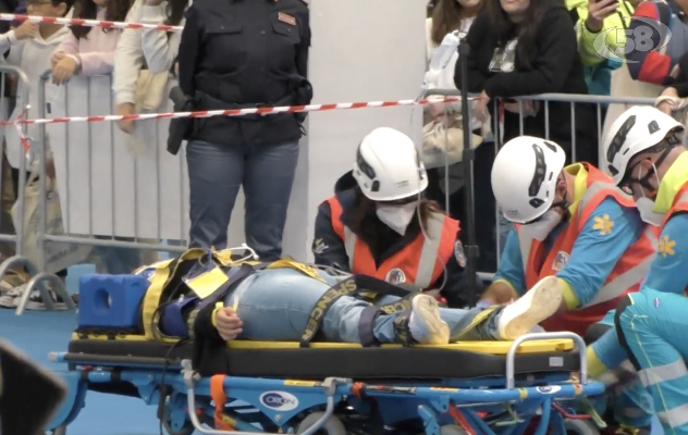 Rischio sismico, Protezione Civile ad Ariano: anche l'Asl in prima linea/VIDEO