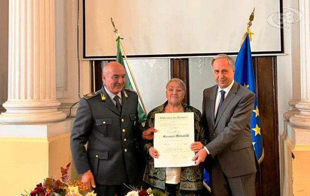 A Mariangela Marcarelli l’onorificenza di Cavaliere della Repubblica