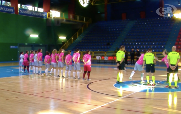 Prima vittoria per la PSB Irpinia. Sport e solidarietà con le atlete in maglia rosa contro il tumore al seno