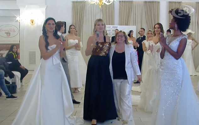 “Nozze d'Autore”, due giorni dedicati al wedding: in passerella le creazioni dell'atelier Zucchetto /VIDEO