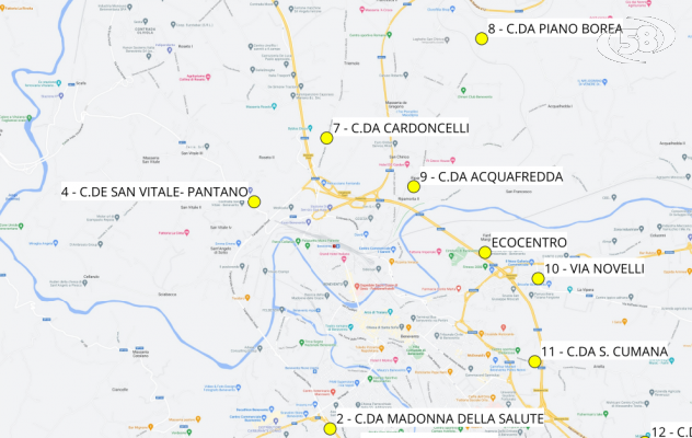 Oli esausti, ecco i 12 punti in cui sono disponibili i contenitori