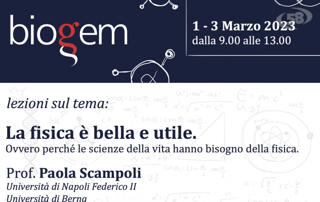 Una tre giorni sui rapporti tra fisica e biologia apre le ‘Due Culture’ 2023 di Biogem