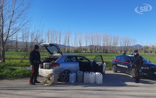 Furto nel cantiere dell’alta velocità, recuperata auto e refurtiva: è caccia ai 3 malviventi