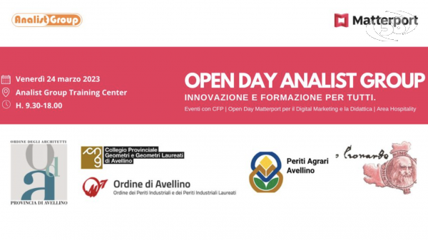 “Innovazione e Formazione. Per tutti”: Analist Group lancia l’Open-Day