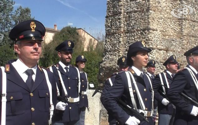 Festa della Polizia, Giobbi plaude ai suoi uomini e ai cittadini: Insieme per la legalità/VIDEO