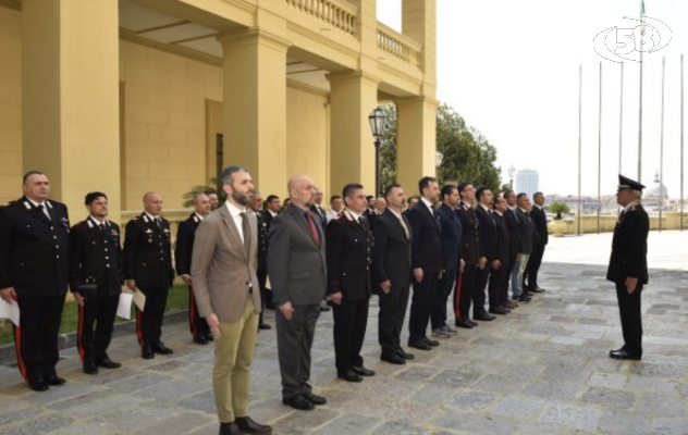 Onorificenze civili ed encomi a 57 militari dell’Arma, premiati anche due arianesi