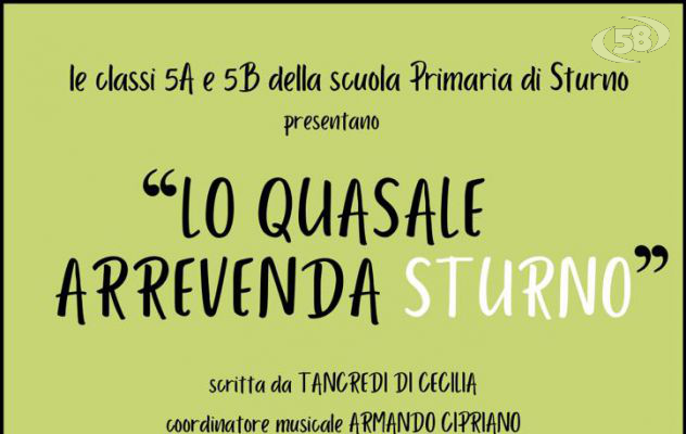 Sturno, gli alunni delle quinte della Primaria rievocano la storia sturnese in vernacolo