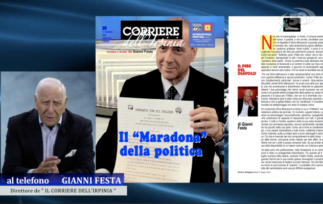 Berlsuconi e l'incontro-scontro con De Mita: Il Corriere in edicola