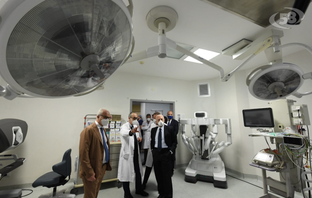  Il bilancio delle chirurgie dopo un anno dall’attivazione del robot da Vinci: numero degli interventi in crescita ed esiti ottimali