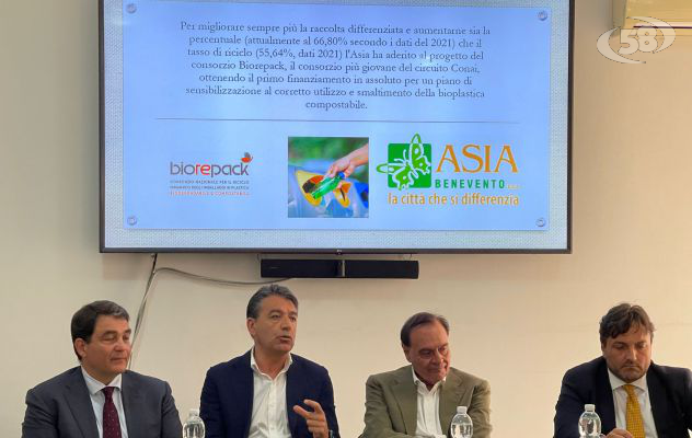 Bioplastica, altro finanziamento per l'Asia. Madaro: "Benefici e minor costo per i cittadini"