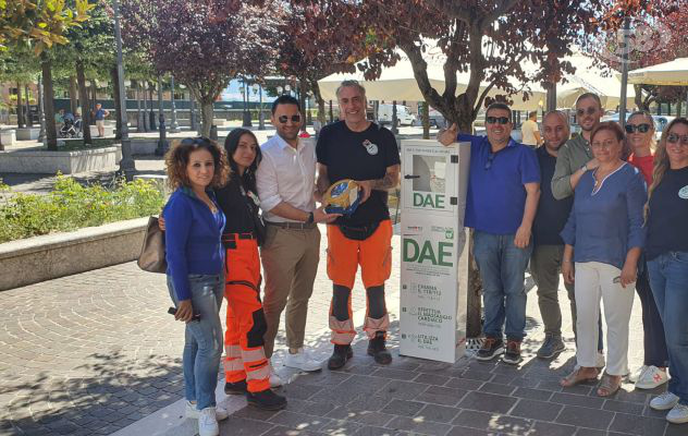 Grottaminarda cardioprotetta, installate le colonnine con i defibrillatori