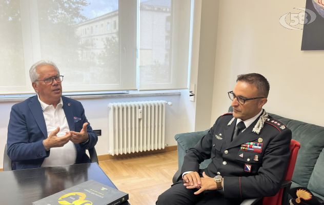 Il colonnello Albanese in visita a Federfarma Campania