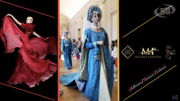 Adriana Monaco a Milano presenta le sue ultime creazioni /VIDEO