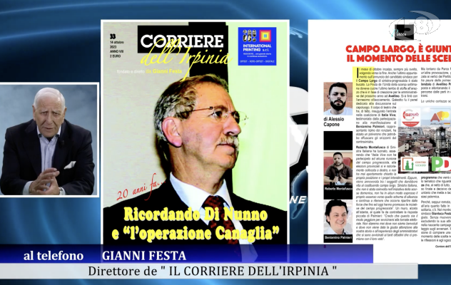 ''Il Corriere" ricorda Di Nunno, il sindaco costretto a dimettersi