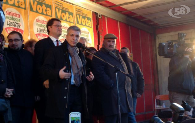 Sel festeggia Giordano: in Irpinia risultato straordinario. Ma sul Pd..