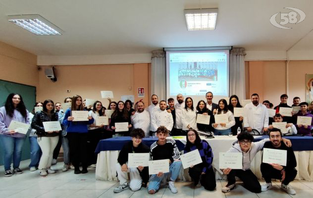 Sei chef per gli studenti dell'Alberghiero De Gruttola di Ariano