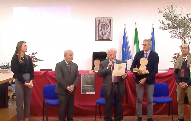 Castel Baronia: "Premio Ravece" a Biogem, Pionati e Caterini