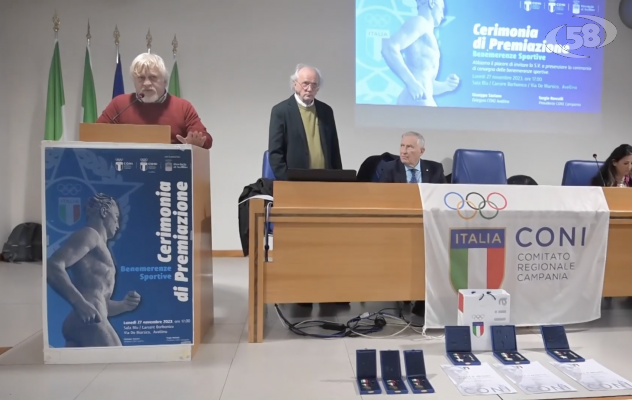 Il Coni Avellino premia le "stelle" dello sport