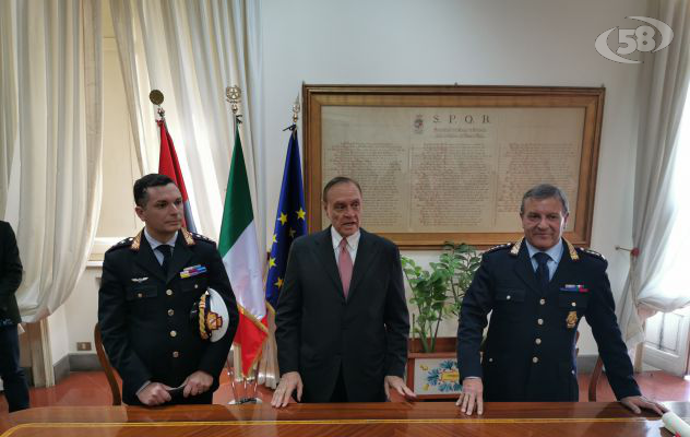 Vigili urbani, Bosco lascia. Il neo comandante Pugliese: "Collaborazione interforze"/VIDEO