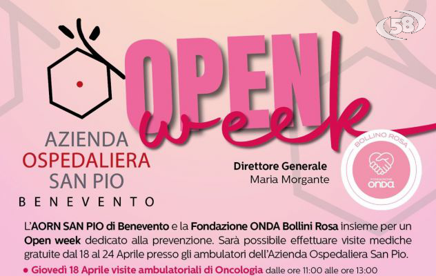 Open week, il San Pio apre le porte alle donne: visite gratuite. Ecco il programma