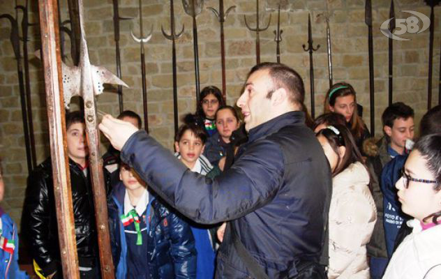 Turismo didattico, la scuola Primaria di Grottaminarda sul Tricolle per "Saluti da Ariano"