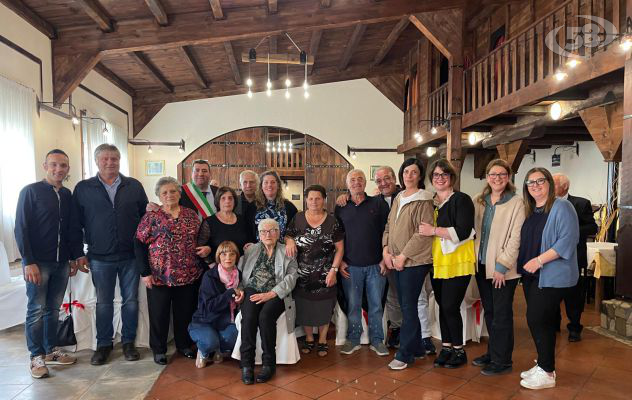 Volturara longeva, con nonna Immacolata gli ultracentenari sono sei