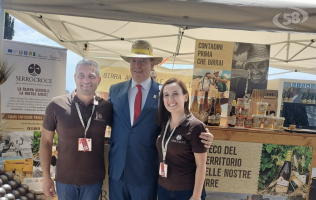 Serrocroce, la birra contadina conquista il Principe di Monaco 