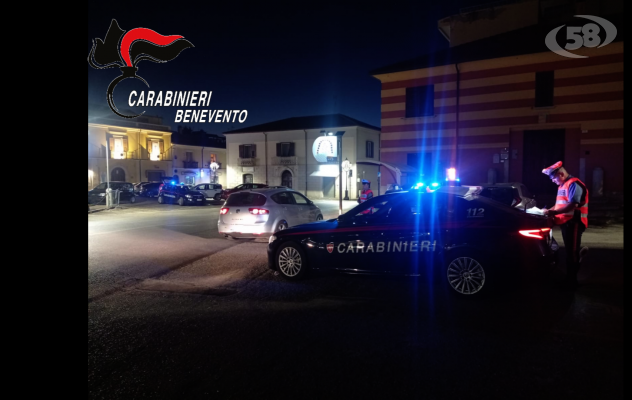 Controlli movida e baby gang a San Giorgio Del Sannio, 16enne e 33enne beccati con la droga
