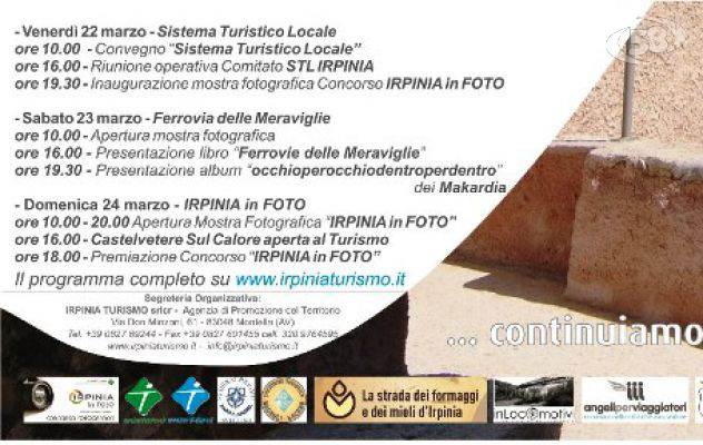 Irpinia Turismo, parte la tre giorni dedicata al nostro territorio